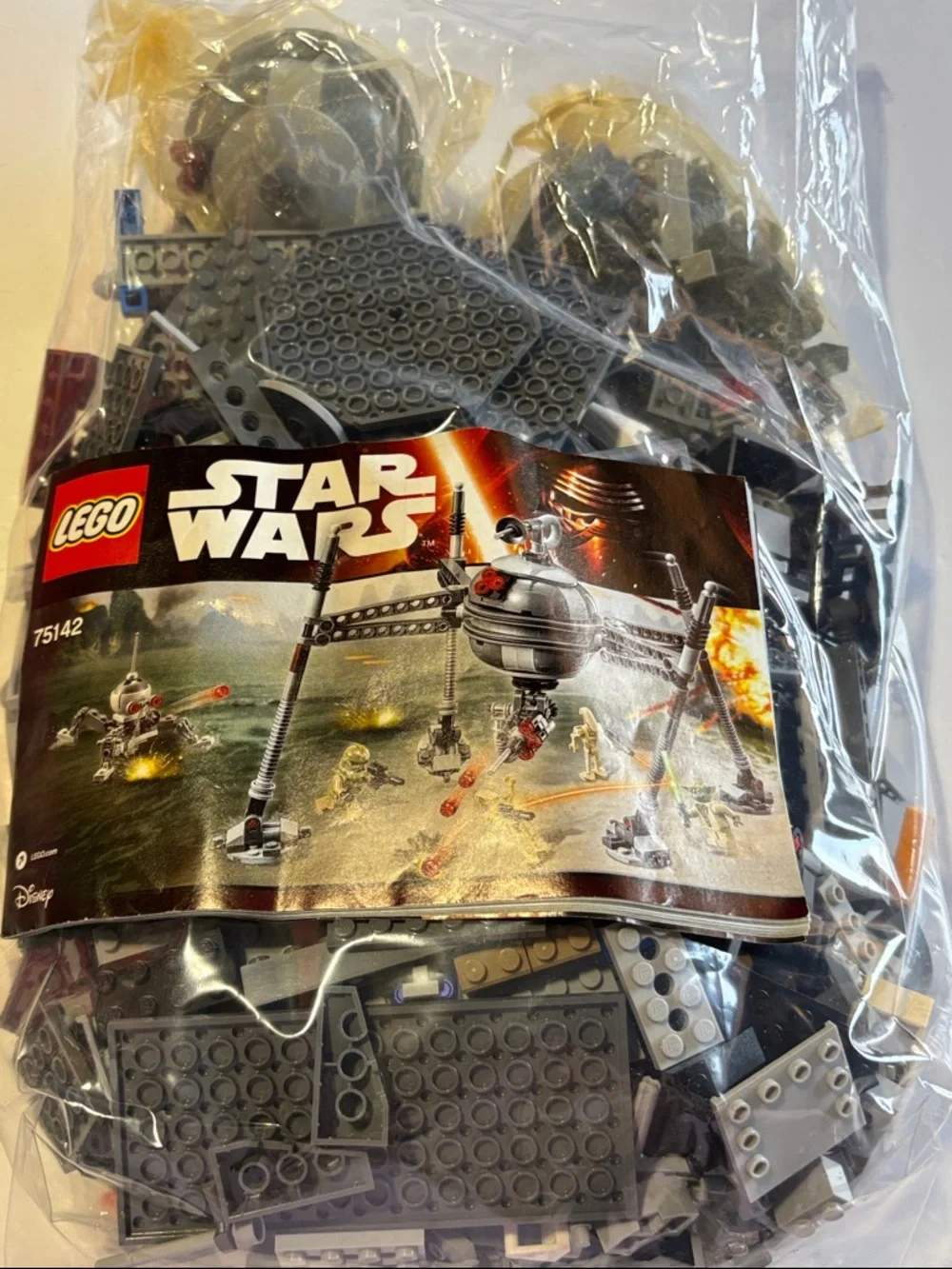 LEGO 75142 Homing Spider Droid - RETIRED Star Wars Episode III 2016 LEGO Star